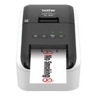 Brother QL800 Label Printer, Desktop, Plug-in, PC & Mac Compatible