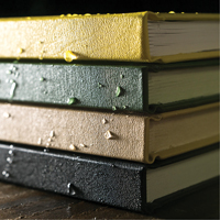Rite In The Rain 370F-LG Large Bound Book, Hard Cover, Yellow, 160 Pages, 6-3/4" W x 8-3/4" L