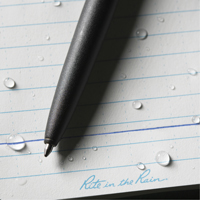 Rite In The Rain 97B All-Weather Metal Pen, Blue, 0.8 mm, Retractable