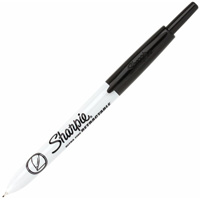 Sharpie 1735790 Retractable Permanent Marker, Ultra Fine, Black