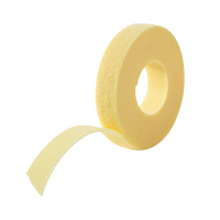 One-Wrap<sup>®</sup> Cable Management Tape, Hook & Loop, 25 yds x 3/4", Self-Grip, Yellow OQ539 | TENAQUIP