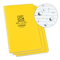 Rite In The Rain 391FX Carnet de notes, Couverture souple, Jaune, 48 Pages, 4-5/8" , 7"
