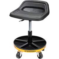 Gearwrench 86994 Mobile Mechanics Seat, Steel, Black, 300 lbs. Capacity