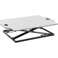 Goya™ Sit-Stand Workstation, Desktop Unit, 20" H x 31" W x 21-1/2" D, White OQ764 | TENAQUIP