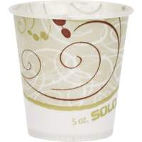 Disposable Cup, Paper, 5 oz., Brown  OQ766 | TENAQUIP