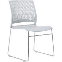 Horizon Seating A-116-GR Activ Series Stacking Chairs, Polypropylene, 32-3/8" High, 275 lbs. Capacity, Grey