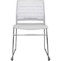 Horizon Seating A-116-GR Activ Series Stacking Chairs, Polypropylene, 32-3/8" High, 275 lbs. Capacity, Grey
