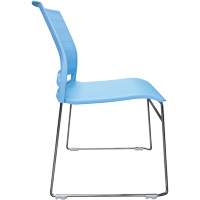Horizon Seating A-116-LB Chaises empilables s&eacute;rie Activ, Polypropyl&egrave;ne, Hauteur 32-3/8", Capacit&eacute; 275 lb, Bleu