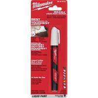Milwaukee 48-22-3712 Inkzall Paint Marker, Liquid, White