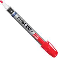 Markal 096322 Dura-Ink+ Easy Off Detergent Paint Marker, B&acirc;ton plein, Rouge