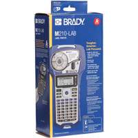 Brady M210-LAB Handheld Label Maker, 0.75" Tape