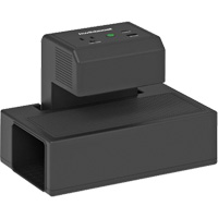 Luxor H. Wilson KBEP-CGR Poste de recharge &agrave; pince pour bureau KwikBoost EdgePower