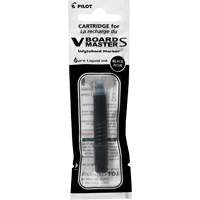 Pilot WBS-VS-BK Recharge pour marqueur effaçable &agrave; sec fin Vboard Master S, Noir