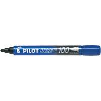 Pilot SCA-100-BE Series 100 Permanent Marker, Bullet, Blue