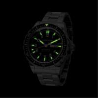 Marathon WW194021SS-0109 Jumbo Day/Date Automatic Watch with Stainless Steel Bracelet, Digital, Battery Operated, 46 mm, Silver