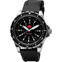 Red Maple Jumbo Diver's Quartz Watch, Digital, Battery Operated, 46 mm, Black  OR480 | TENAQUIP