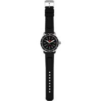 Marathon WW194018SS-0430 Red Maple Jumbo Diver's Quartz Watch, Digital, Battery Operated, 46 mm, Black