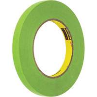 3M 7000048803 Scotch&reg; Performance Masking Tape 233+, 12 mm (1/2") x 55 m (180'), Green