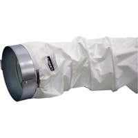 L.B. White 500-26347 Trousse de canalisation de distribution blanc 12" x 12", adaptateur et bride