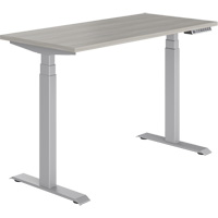 Offices To Go NL48243QHT-NGL-TTU Newland Height-Adjustable Rectangular Table
