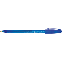 Paper Mate 6360187 ComfortMate Pen, Blue, 0.8 mm, Retractable