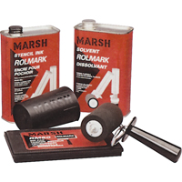 Marsh 310021 Rolmark Stencil Systems - 1 1/2" Hand Rollers