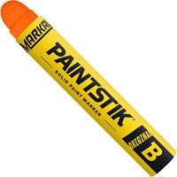 Markal 082834 Markal&reg; Paintstik&reg; Original B&reg; Paint Marker, Solid Stick, Orange