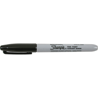 Sharpie 30001 Permanent Markers - #15, Black, Fine Tip