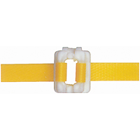 Seals & Buckles for Polypropylene Strapping, Plastic, Fits Strap Width 3/8"  PA500 | TENAQUIP