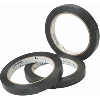 IPG 197...15 Black General Purpose Strapping Tape, 2.7 mils Thick, 12 mm (47/100") x 54.864 m (180') 