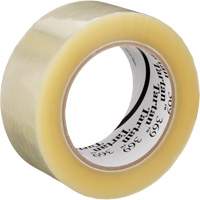 3M 369-48X100 Tartan 369 Box Sealing Tape, Acrylic Adhesive, 1.6 mils, 48 mm (1-22/25") x 100 m (328')