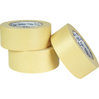 3M 203-48X55 Highland 203 Masking Tape, 48 mm (2") x 55 m (180'), Beige