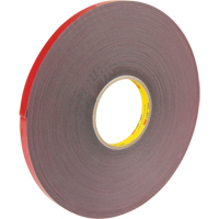 3M 4611-1/2X36 Ruban VHB, 32,9 m (108') lo x 12,7 mm (1/2") la, 40 mils, Acrylique
