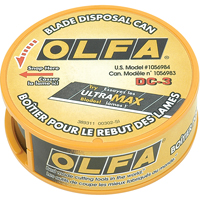 Olfa 1056984 Boîte jetable pour lames usag&eacute;es