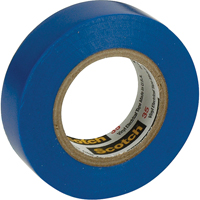3M 35-1/2X20BL Scotch&reg; 35 Colour Coded Tape, 12.7 mm (1/2") x 20.1 m (66'), Blue, 7 mils