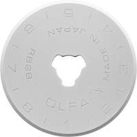 Olfa 9563 28mm RB28 Tungsten Steel Rotary Blades, Single Style