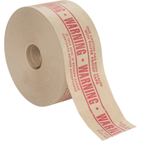 IPG K7000P508 Pre-Printed Gummed Tapes, 72 mm (2-4/5") x 137 m (449.475'), Kraft