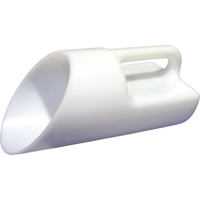 Techstar Plastics Inc SCOOP 230.0001 WHITE Pelle &agrave; main en poly&eacute;thyl&egrave;ne pour sel et sable