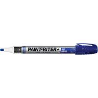 Markal 096965 Marqueur pour surfaces huileuses Paint-Riter +, Liquide, Bleu