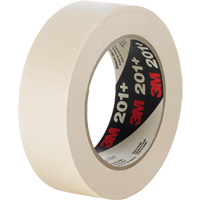 201+ General Use Masking Tape, 36 mm (1-1/2") x 55 m (180'), Tan  PF513 | TENAQUIP