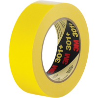 301+ Performance Masking Tape, 96 mm (3-3/4") W x 54.8 m (180') L, Yellow PF521 | TENAQUIP