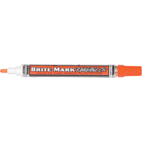 Dykem 84205 Marqueur RoughNeck Brite-Mark, Liquide, Orange