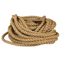 Barry & Boulerice D1M001/135 3 Strand Rope, 135', Manila