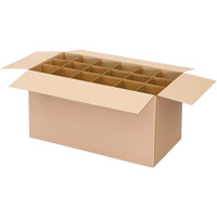  PF829 Boîte d'exp&eacute;dition pour cannettes a&eacute;rosols, 12-1/4" lo x 9-3/16" la x 10-5/16" h, ondulations C