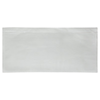 KLETON PF883 Blank Packing List Envelope, 10" L x 5-1/2" W, Backloading Style