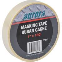 General Purpose Masking Tape, 24 mm (1") W x 55 m (180') L, Beige PF887 | TENAQUIP