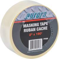 Aurora Tools PF888 General Purpose Masking Tape, 48 mm (2") x 55 m (180'), Beige