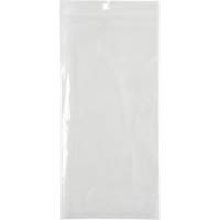KLETON PF928 Sacs en poly, Refermable, 8" x 4", 2 mils