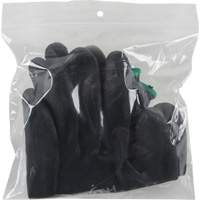 KLETON PF935 Sacs en poly, Refermable, 6" x 6", 2 mils