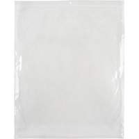KLETON PF961 Poly Bags, Reclosable, 15" x 12", 2 mils